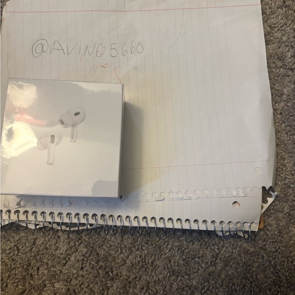 White Wireless Earbuds Brand new